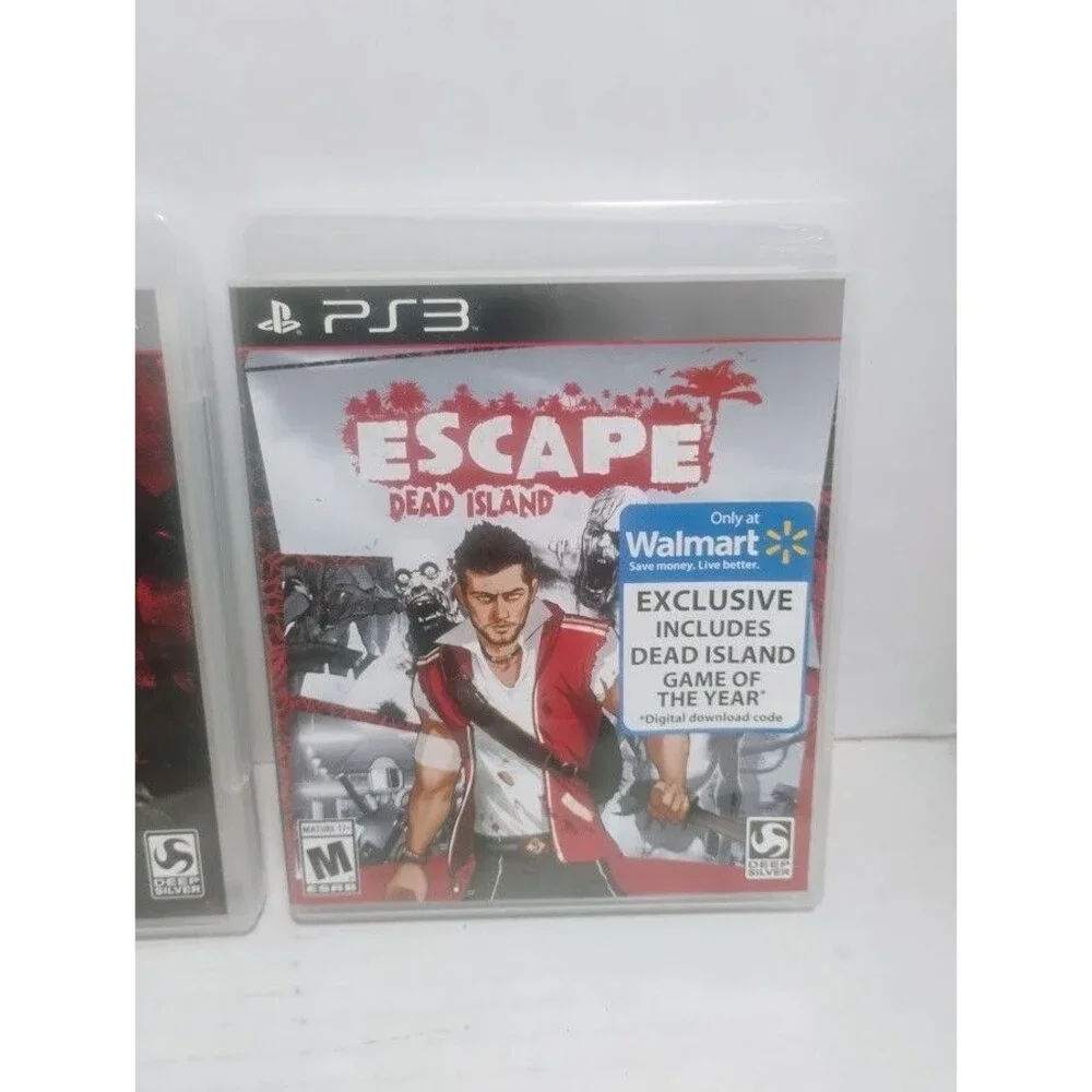 SONY PLAYSTATION 3 PS3 DEAD ISLAND GAME LOT GAME OF THE YEAR ESCAPE & RIPTIDE